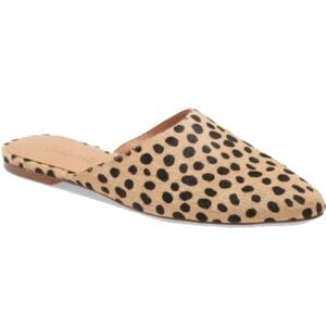 Madewell Remi Mule in Sand Dune Multi Calf Hair - Size 7 - New with box